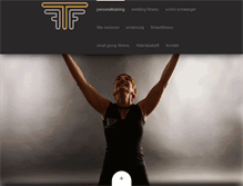 Tablet Screenshot of premium-fitness.info